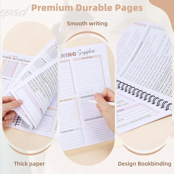 ADHD Cleaning Planner for Adults- NEW IN PACKAGE - Picture 5 of 7